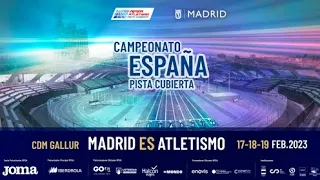 FINAL 800 CAMPEONATO DE ESPAÑA PISTA CUBIERTA 2023 GALLUR