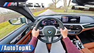 2021 BMW 5 Series M550i xDrive LCI 530HP POV Test Drive by AutoTopNL