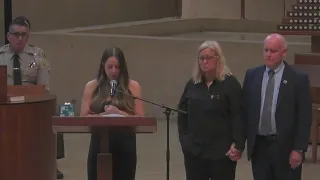 Fiancée of slain LASD deputy speaks at funeral