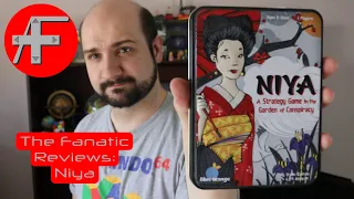 The Fanatic Reviews: Niya - A Filler Length Strategy Game with Hanafuda Artwork