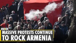 Massive protests continue to rock Armenia