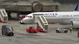 United Airlines at Miniatur Wunderland