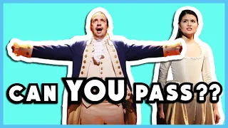 Can YOU Get 10/10 On This ULTIMATE HAMILTON TRIVIA QUIZ?? (Only TRUE Fans Can Pass!)