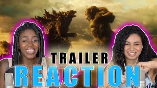 Godzilla VS Kong TRAILER REACTION!!