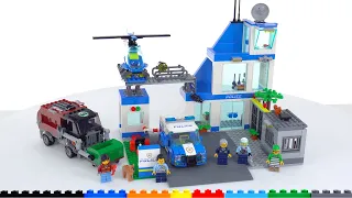 LEGO City 2022 Police Station set 60316 review! Smaller, cheaper, better than the last one