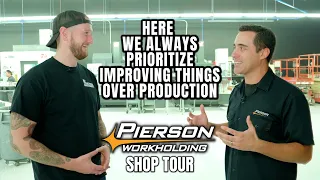 This is what a LEAN and CLEAN shop looks like! | Pierson Workholding Shop Tour Pt.1