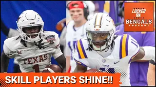Skill Players Shine at NFL Combine | Will Bengals Target Receiver & Running Back in NFL Draft?