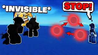 invisibility trolling in Blade Ball (killing montage & funny moments) #1