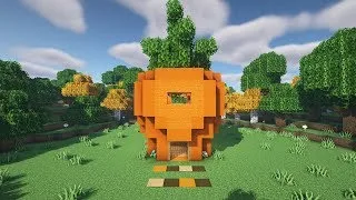 Minecraft | How to build a Carrot House