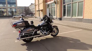 Установка мощной аудиосистемы Harley-Davidson Electra Glide 2017 (8 каналов) (part 1)