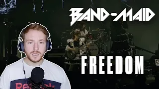 REACTING to BAND MAID (Freedom) 🇯🇵👊🔥