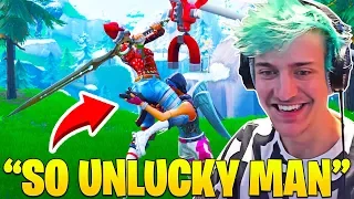Ninja Can't Stop Laughing Watching Pro Players FAIL in Winter Royale!  - Fortnite FUNNY Moments
