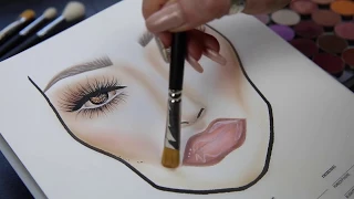 FACECHART TUTORIAL | cassieeMUA