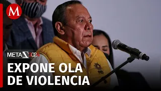 El presidente del PRD, Jesús Zambrano, alerta sobre la violencia electoral en el país