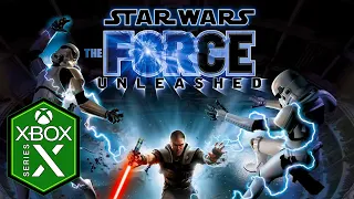 Star Wars the Force Unleashed Xbox Series X Gameplay Review