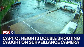 Capitol Heights double shooting caught on surveillance camera | FOX 5 DC