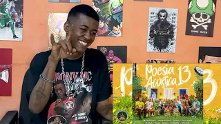 Jhony REACT - POESIA ACÚSTICA 13 - Partes completas : L7nnon, Mc Cabelinho, Oruam, Chefin