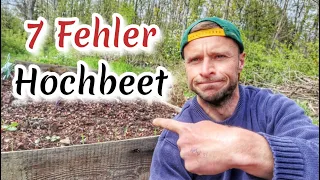 Hochbeet: 7 Fehler die Du vermeiden musst! Genau erklärt 👨‍🌾🍅🥕