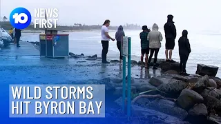 Wild Storms Hit Byron Bay | 10 News First