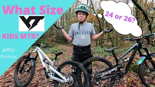 24 v 26inch YT Jeffsy Primus