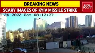 Ukraine Invasion Day 3: Scary Images Of Kyiv Missile Strike | Warzone Exclusive