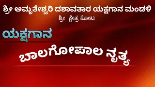 Yakshagana : ಸಭಾ ಲಕ್ಷಣ | ಬಾಲಗೋಪಾಲ ನೃತ್ಯ | Balagopala