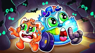 There's A Dangerous Cave Monster😭Mystery Cave Song🚑🚌🚓🚗+More Nursery Rhymes by BabyCars Indonesia