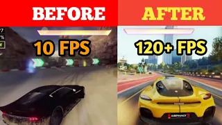 How to fix lag in Asphalt 9 Pc // How to unlock 60 fps on asphalt 9