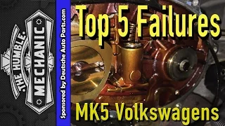 Top 5 Failures of MK5 Volkswagen, (Jetta, Rabbit, GTI, Jetta SportWagen)
