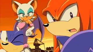 Sonic X Comparison: Sonic Refuses Knuckles & Rouge To Fight Along With Cream (Japanese VS English)