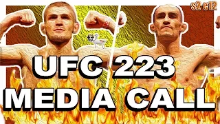 🔴UFC 223 MEDIA CALL Tony Ferguson VS Khabib Nurmagomedov + WE TAKE YOUR CALLS