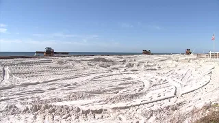 Multi-million dollar beach restoration project underway in Gulf Shores