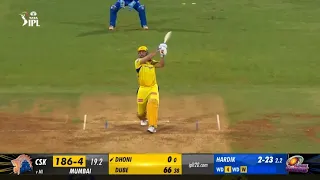 7 Moments When Dhoni Get Off The Mark With a Six ||