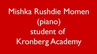 Pianist Mishka Rushdie Momen at Kronberg Academy Festival 2019