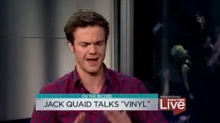 Jack Quaid Talks "Vinyl"