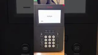 Avaya phone error