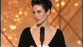 Jennifer Connelly Wins Best Supporting Actress Motion Picture - Golden Globes 2002