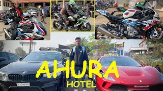 || AHURA HOTEL || SUNDAY RIDE || SUPER BIKES || SUPER CARS ||