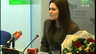 Дина Гарипова после возвращения дала пресс-конференцию