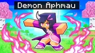 Taking OVER Minecraft As DEMON APHMAU!