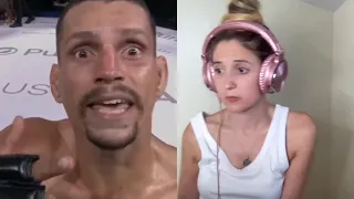 GIRL REACTS TO MMA KNOCKOUTS!