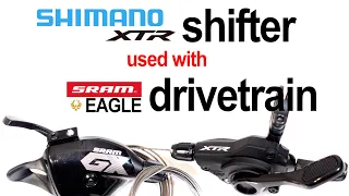 SRAM Eagle with  Shimano 12 speed Shifter??? - XTR M9100 & Eagle Hybrid Drivetrain