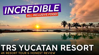 TRS YUCATAN Riviera Maya, Mexico 🇲🇽【4K Resort Tour & Review】Incredible All Inclusive Food!