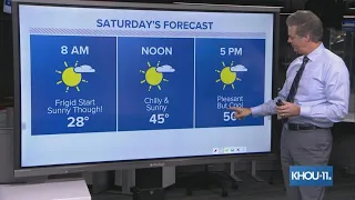 Chief Meteorologist David Paul on how low the temps will get tonight and what to expect tomorrow