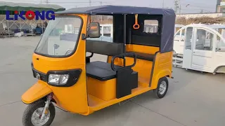 New E rickshaw tuktuk Hot Sale Electric Passenger tricycles in Indian Market  long time lasted.