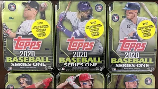 2020 Topps Series 1 Walmart Exclusive Tins - Is There Value?