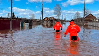 Дома затоплены под крышу. Села Иркутской области утопают в паводках