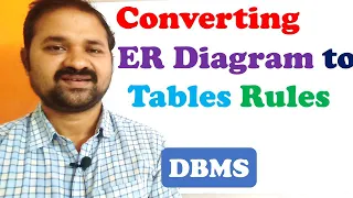 Converting ER diagrams to Tables Rules || Reduction of ER diagrams to Tables || DBMS