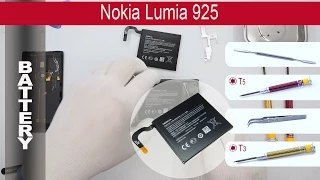 Как заменить 🔧  🔋 📱 Аккумуляторную батарею Nokia Lumia 925 (rm-892, rm-893,rm-910)