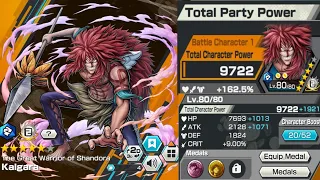 5⭐ KALGARA LEVEL 80 " THE GREAT WARRIOR OF SHANDORA " GAMEPLAY ONE PIECE BOUNTY RUSH